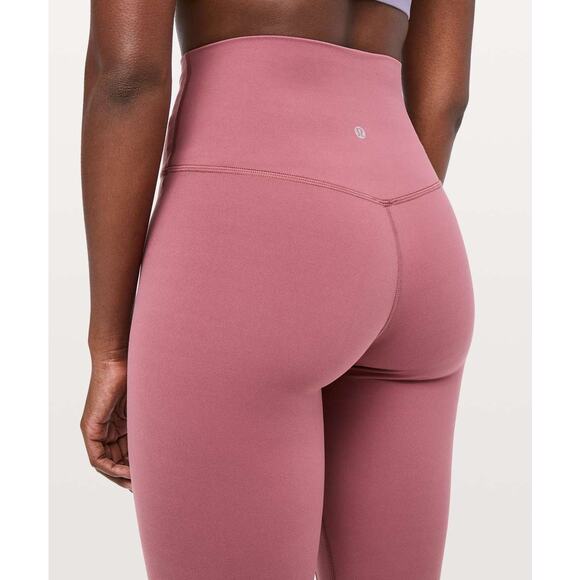 LULULEMON Align Pant *Full Length 28" Sz 12 Misty Merlot - Picture 4 of 10